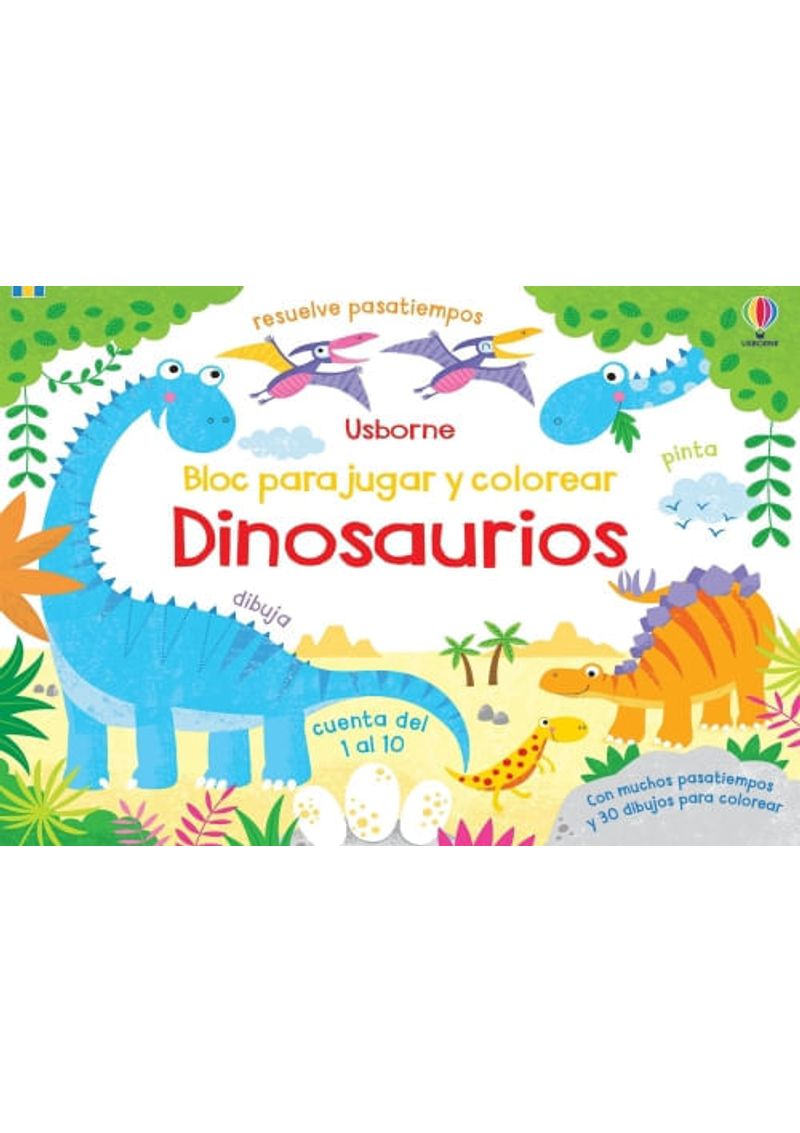 DINOSAURIOS---BLOC-PARA-JUGAR-Y--COLOREAR