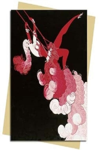 ERTE TRAPEZE GREETING CARD