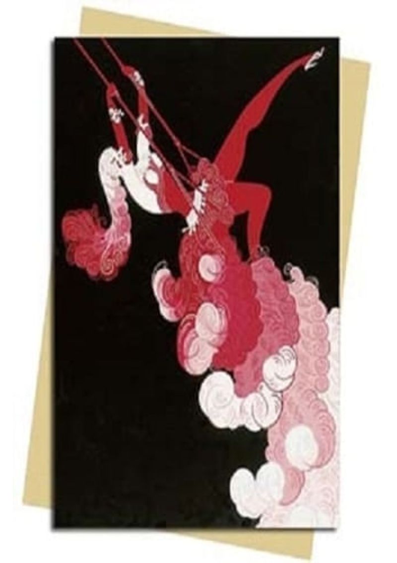 ERTE-TRAPEZE-GREETING-CARD