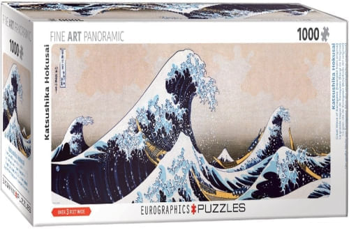 PUZZLE - HOKUSAI - GREAT WAVE OF KANAGAWA