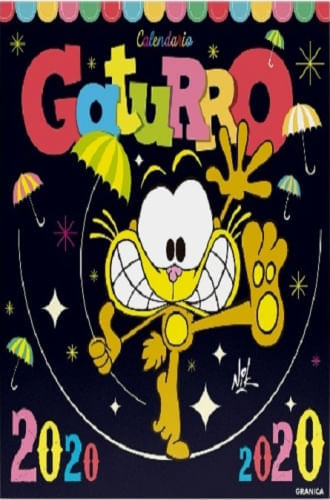 GATURRO 2020 CALENDARIO DE PARED