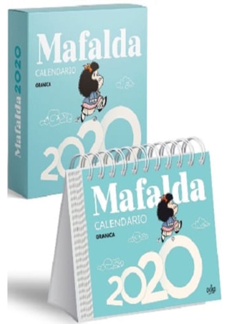 MAFALDA-2020-CALENDARIO-ESCRITORIO-AZUL