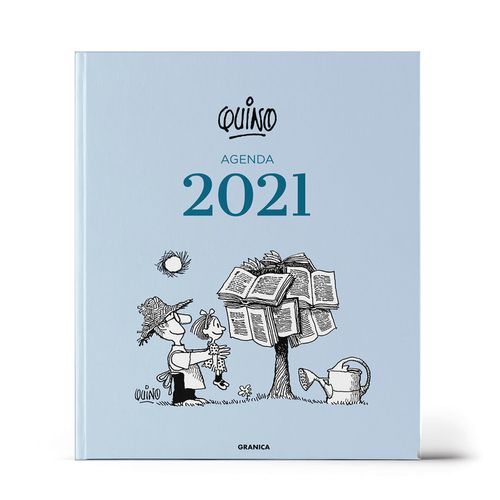 QUINO 2021 ECUADERNADA AZUL CLARO