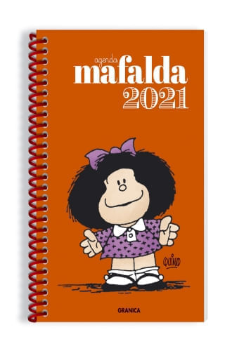 MAFALDA 2021 ANILLADA ANARANJADO