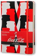 MOLESKINE-COCA-COLA-LIMITED-EDITION-NOTEBOOK-LARGE-PLAIN-SCARLET-RED-HARD-COVER