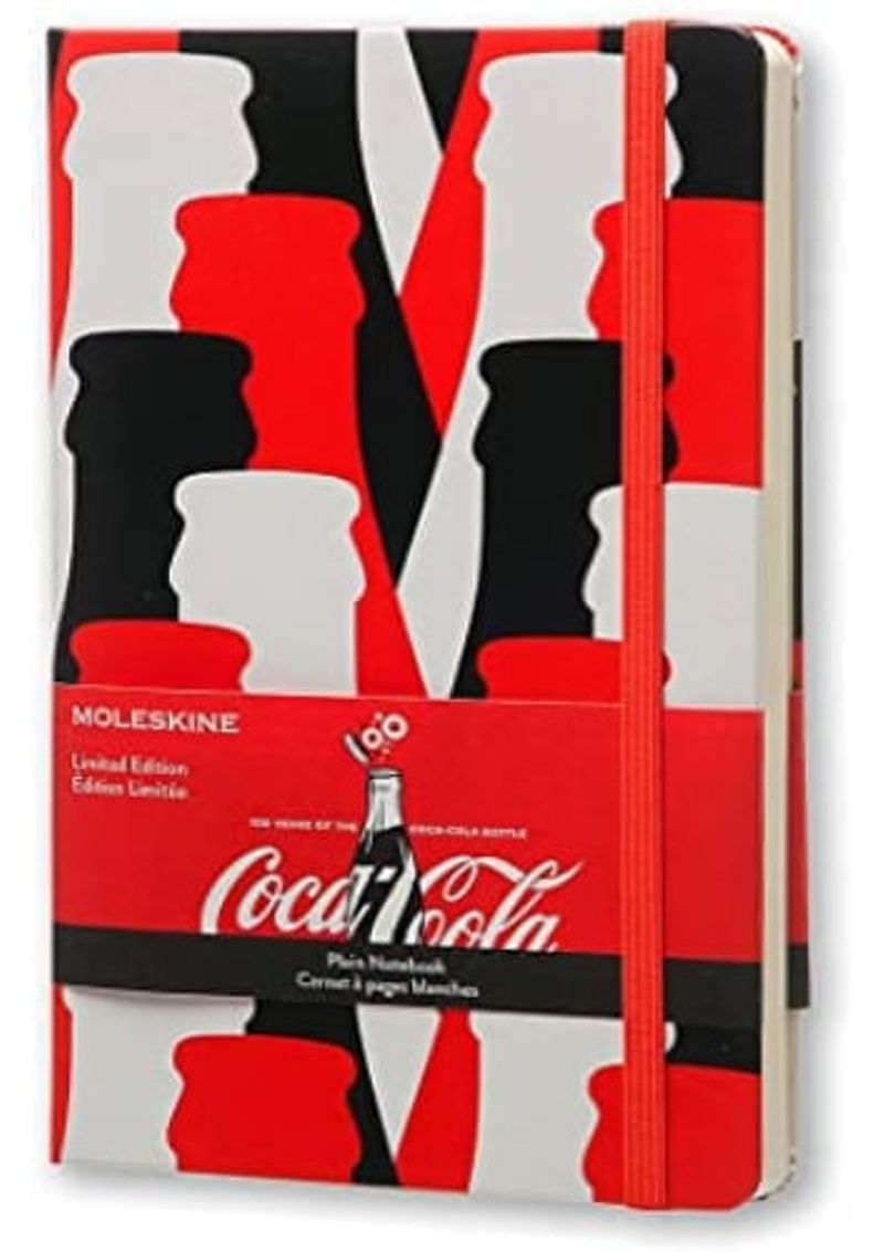 MOLESKINE-COCA-COLA-LIMITED-EDITION-NOTEBOOK-LARGE-PLAIN-SCARLET-RED-HARD-COVER