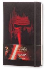 MOLESKINE-S.WARS-7-LE-KYLO-REN-LG-RUL-HC-BLK