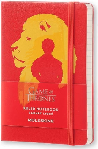 MOLESKINE GAME OF THRONES LE NTBK PKT RUL BLK HC
