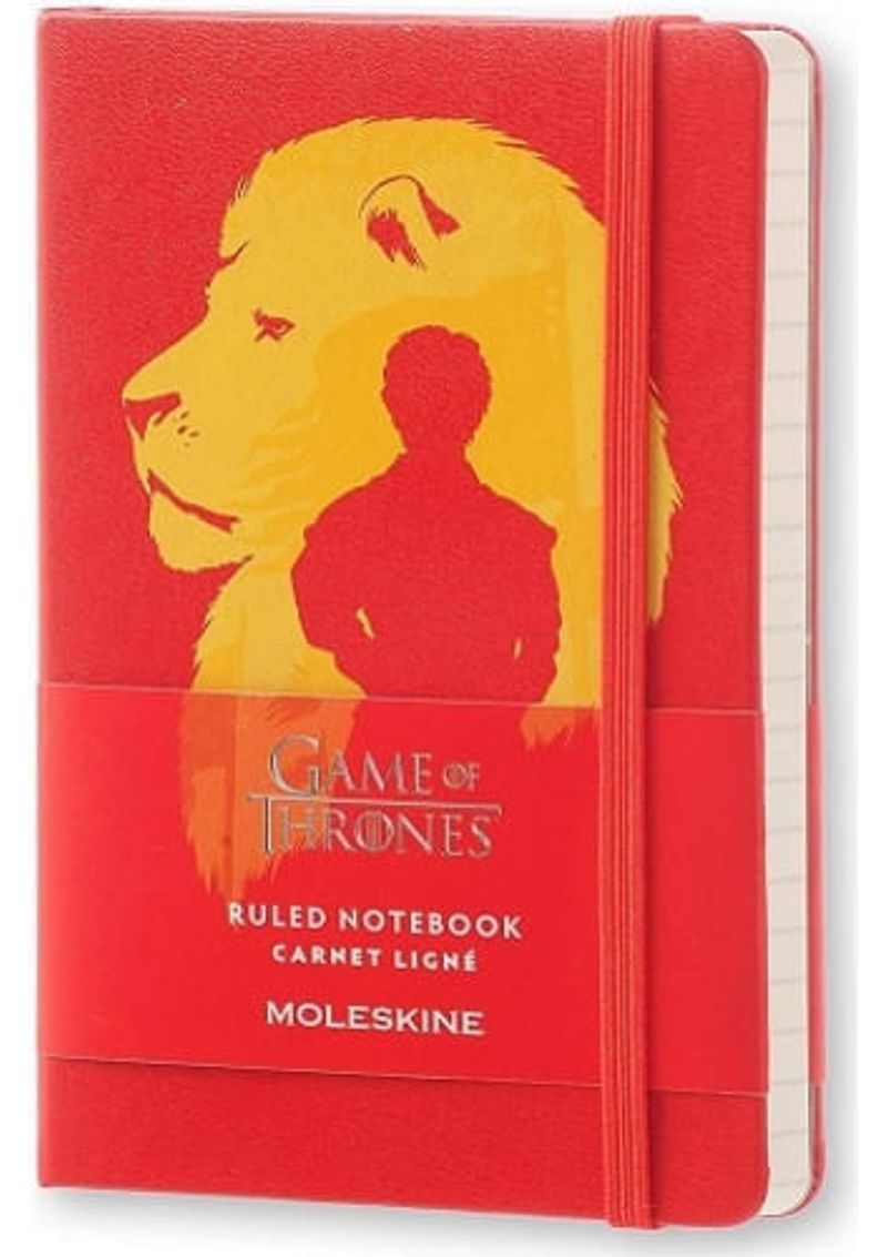 MOLESKINE-GAME-OF-THRONES-LE-NTBK-PKT-RUL-BLK-HC