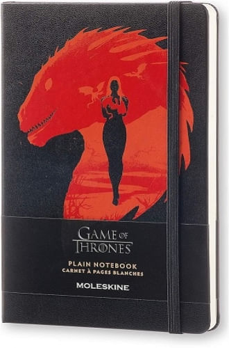 MOLESKINE GAME OF THRONES LE NTBK LG PLN BLK HC