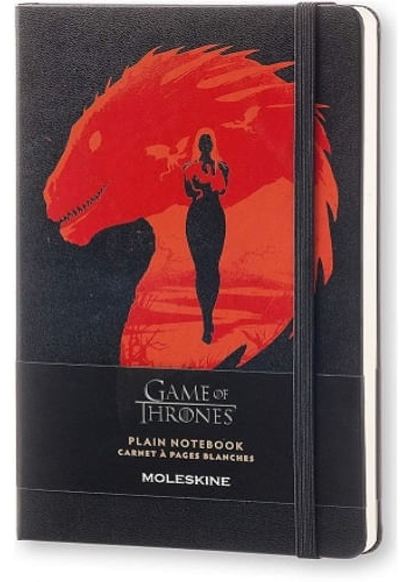 MOLESKINE-GAME-OF-THRONES-LE-NTBK-LG-PLN-BLK-HC