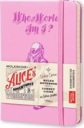 MOLESKINE ALICE IN WONDERLAND LIMITED EDITION PINK HARD