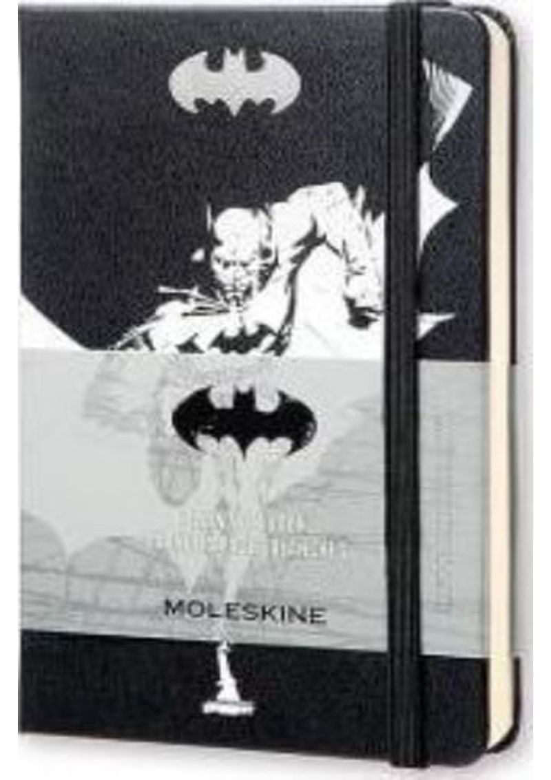 MOLESKINE-BATMAN-LIMITED-EDITION-NOTEBOOK-POCKET-PLAIN-BLACK-HARD-COVER