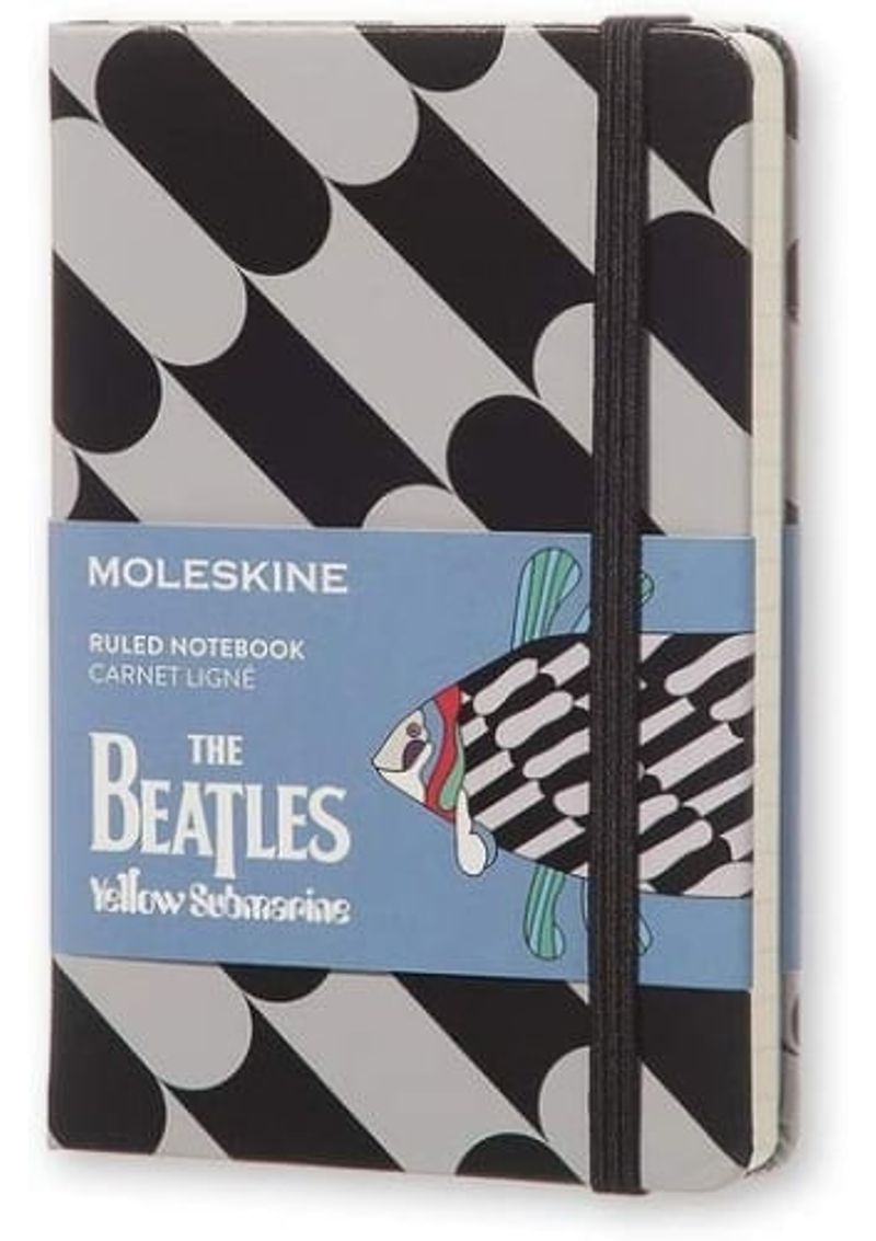 MOLESKINE-BEATLES-LE-NTBK-PKT-RUL-BLK-FISH