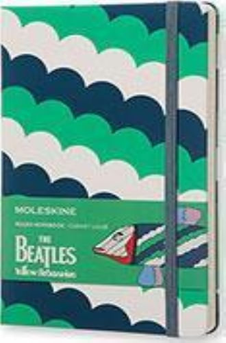 MOLESKINE THE BEATLES LIMITED EDITION NOTEBOOK LARGE RULED WHITE - FISH