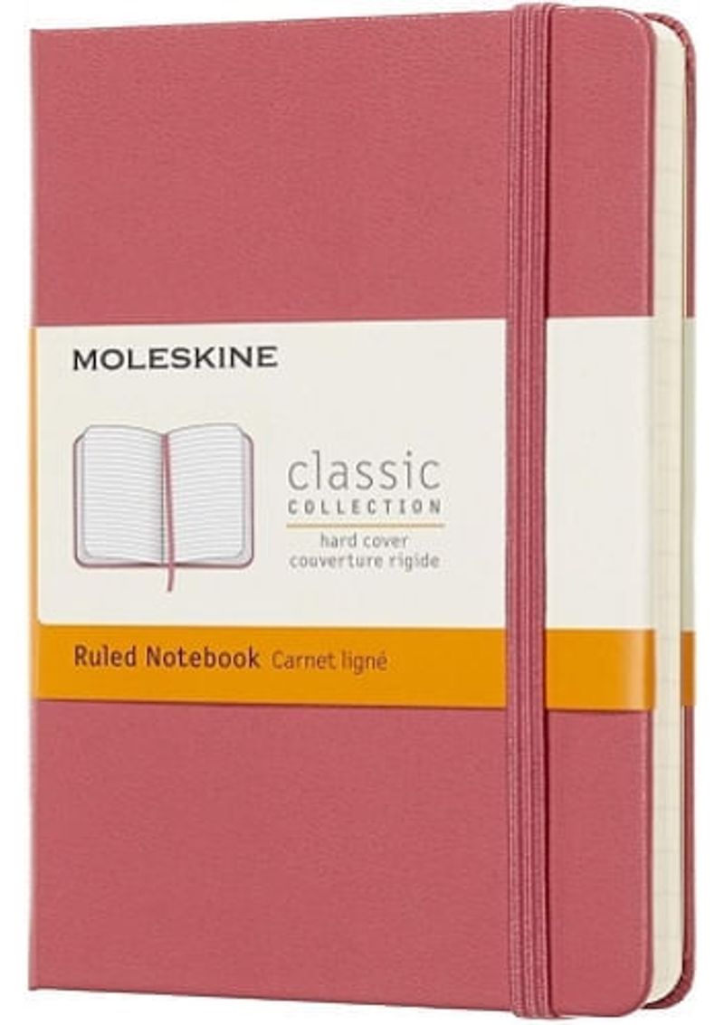 MOLESKINE-CLASSIC-NOTEBOOK-POCKET-RULED-PINK-DAISY-HARD