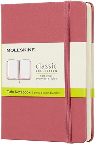 MOLESKINE CLASSIC NOTEBOOK, POCKET, PLAIN, PINK DAISY, HARD