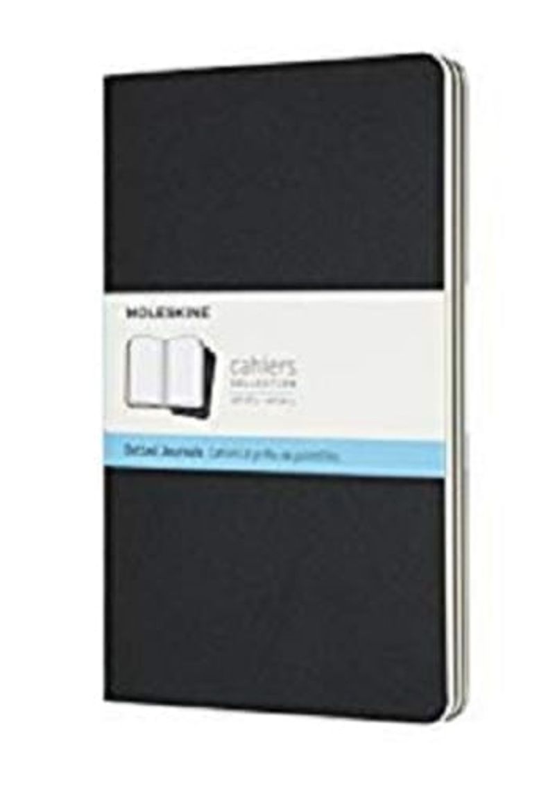 MOLESKINE-CAHIER-JOURNAL-LARGE-DOTTED-BLACK--5-X-8.25-
