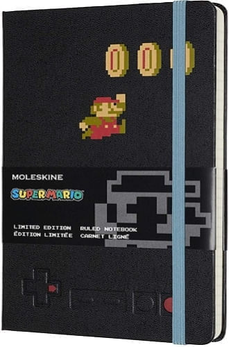 MOLESKINE LIMITED EDITION NOTEBOOK, SUPER MARIO, MARIO IN MO