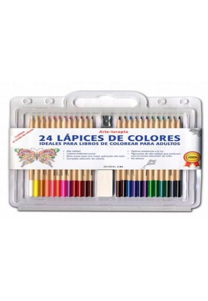 Lápices de Colores para niños - 24 uni. MOD: EDCO 96282