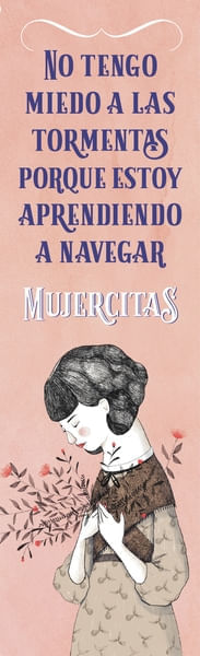 MARCAPAGINAS - NO TENGO MIEDO A LAS TORMENTAS