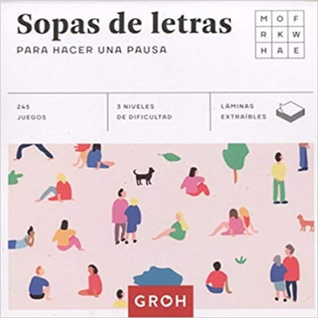 PASATIEMPO - SOPA DE LETRAS PARA HACER UNA PAUSA