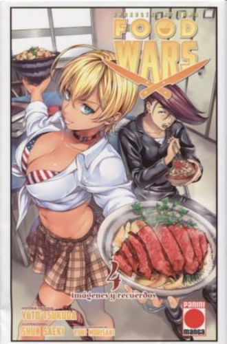 FOOD WARS 4. IMAGENES Y RECUERDOS