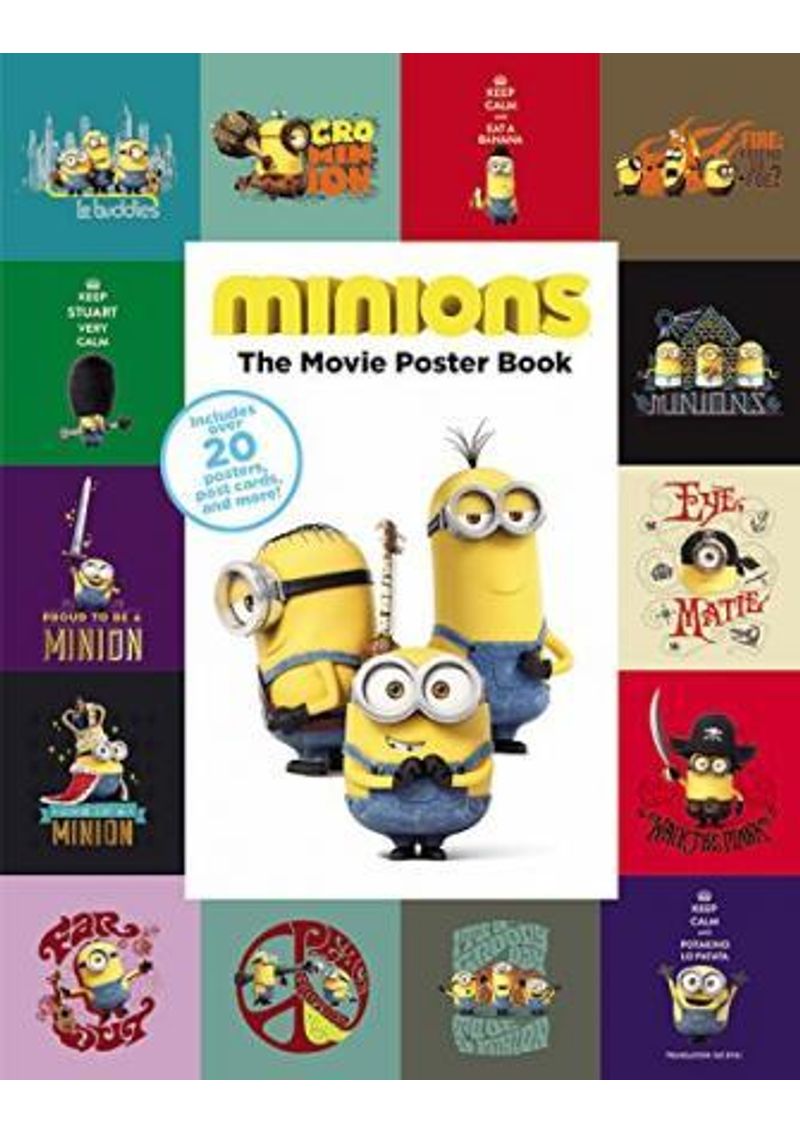 MINIONS--THE-MOVIE-POSTER-BOOK