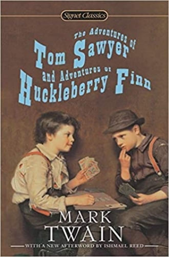 THE ADVENTURES OF TOM SAWYER AND ADVENTURES OF HUCKLEBERRY FINN