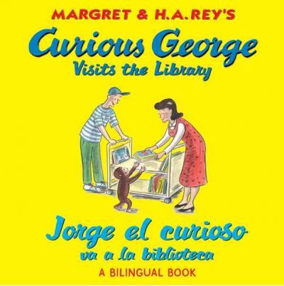 JORGE EL CURIOSO VA A LA BIBLIOTECA / VISITS THE LIBRARY