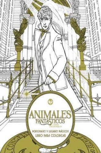 ANIMALES FANTASTICOS - PERSONAJES Y LUGARES PARA COLOREAR