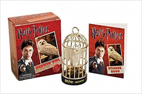 HARRY POTTER HEDWIG OWL KIT AND STICKER BOOK