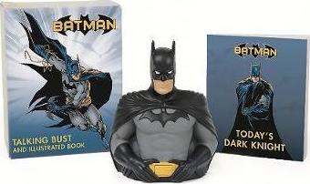 BATMAN: TALKING BUST AND ILLUSTRATED BOOK