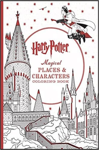 HARRY POTTER MAGICAL PLACES & CHARACTERS COLORING BOOK