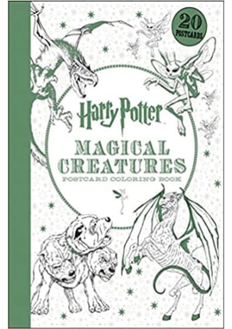 HARRY-POTTER-MAGICAL-CREATURES-POSTCARD-COLORING-BOOK