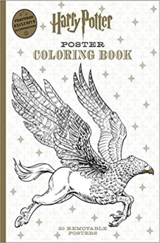 HARRY POTTER POSTER COLORING BOOK