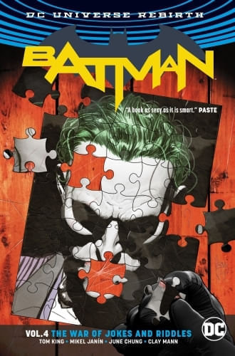 BATMAN VOL. 4: THE WAR OF JOKES AND RIDDLES (REBIRTH)