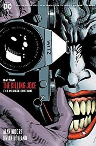 Portada de BATMAN: THE KILLING JOKE DELUXE de ALAN MOORE
