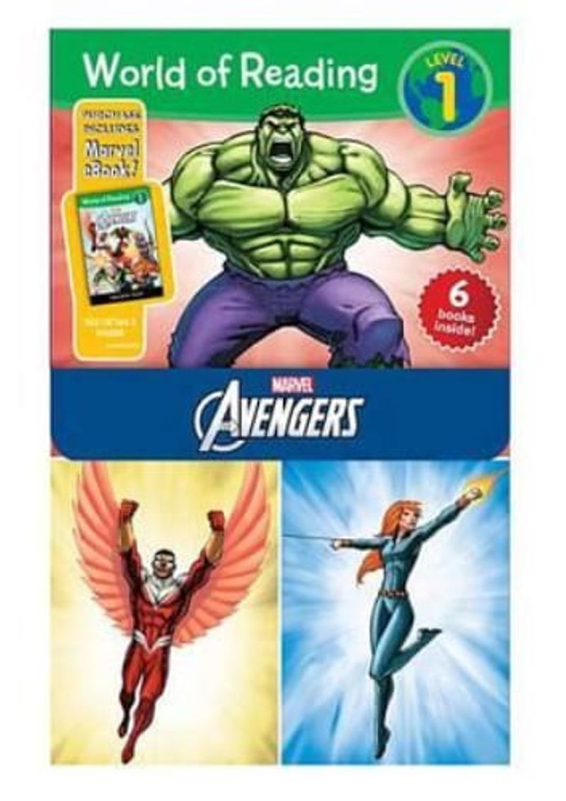 WORLD-OF-READING--AVENGERS-SET