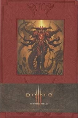 DIABLO BURNING HELLS HARDCOVER RULED JOURNAL