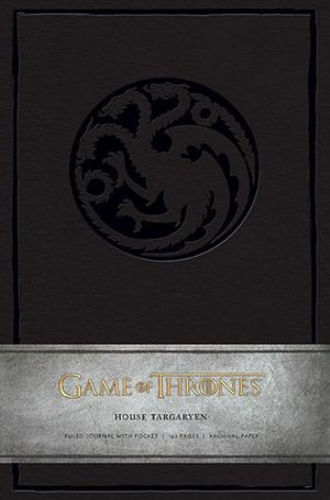 GAME OF THRONES: HOUSE TARGARYEN HARDCOVER RULED JOURNAL