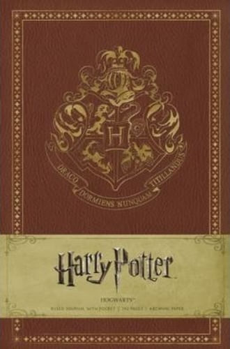 HARRY POTTER HOGWARTS HARDCOVER RULED JOURNAL