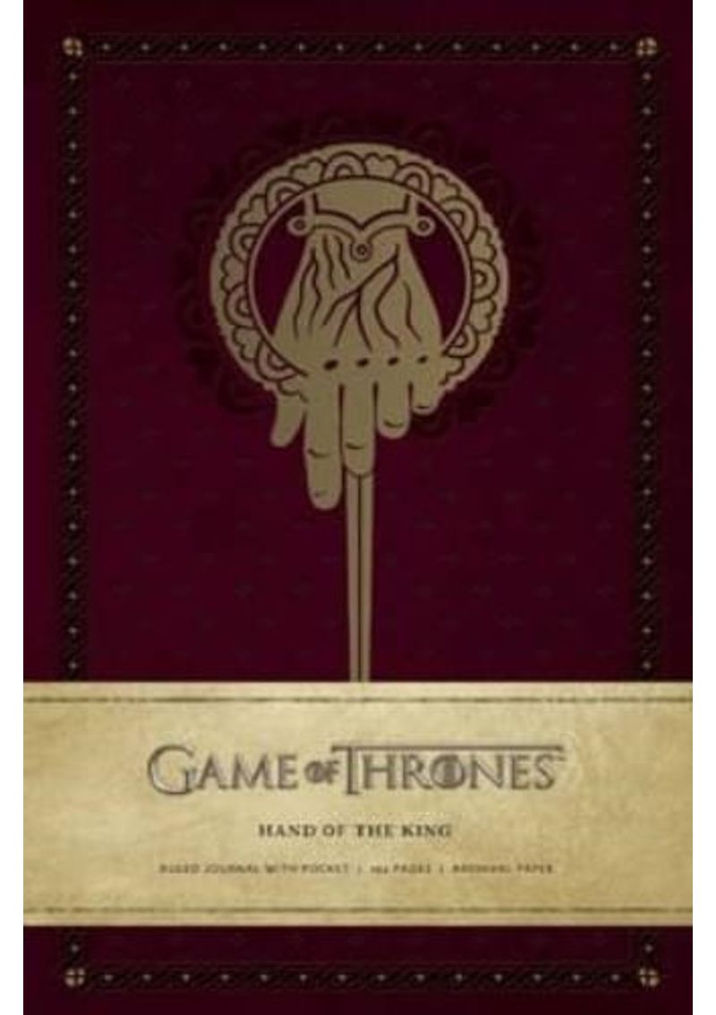 GAME-OF-THRONES--HAND-OF-THE-KING-HARDCOVER-RULED-JOURNAL