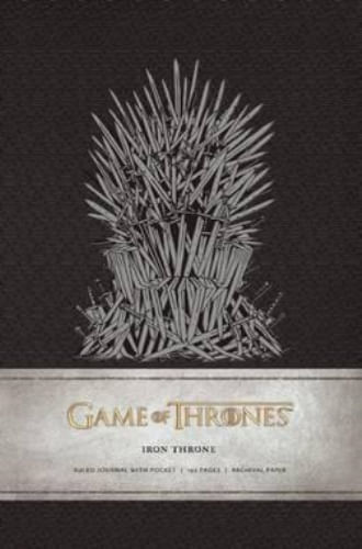 GAME OF THRONES: IRON THRONE HARDCOVER RULED JOURNAL