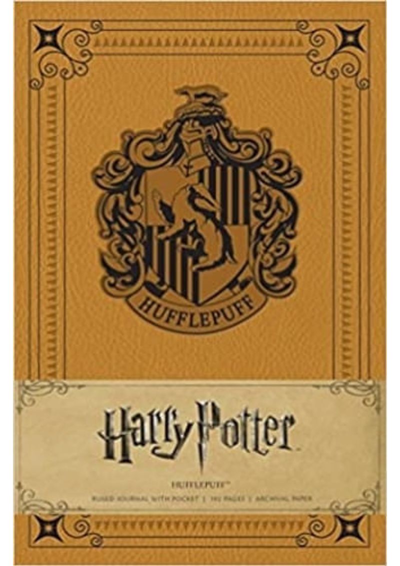 HARRY-POTTER--HUFFLEPUFF-HARDCOVER-RULED-JOURNAL
