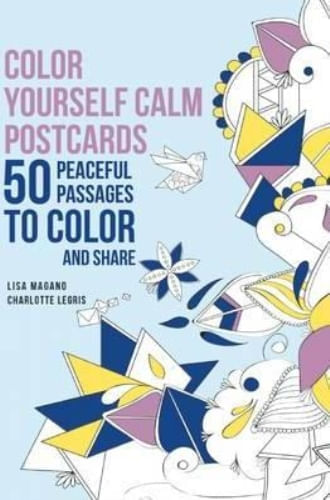 COLOR YOURSELF CALM POSTCARDS