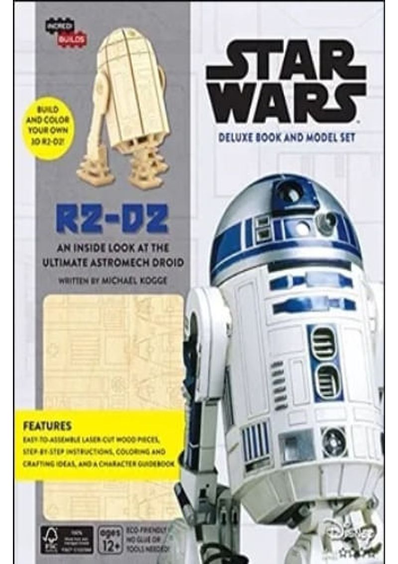 INCREDIBUILDS--STAR-WARS--R2-D2-DELUXE-BOOK-AND-MODEL-SET