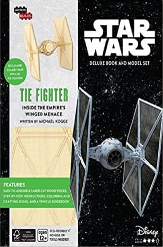 INCREDIBUILDS: STAR WARS: TIE FIGHTER DELUXE BOOK AND MODEL