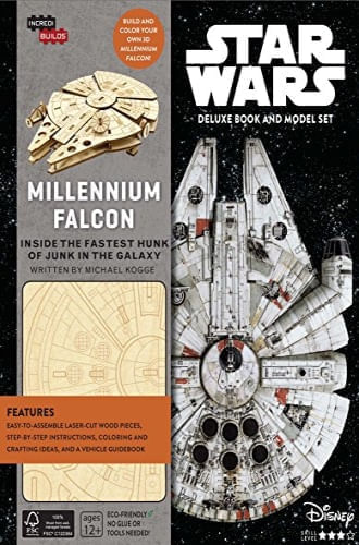 INCREDIBUILDS: STAR WARS: MILLENNIUM FALCON DELUXE BOOK AND