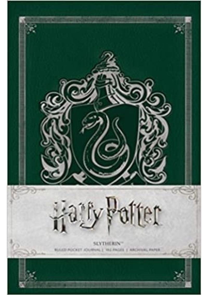 HARRY-POTTER--SLYTHERIN-RULED-POCKET-JOURNAL